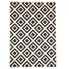 UNAMOURDETAPIS Tapis salon 200x290 tissé crème rectangle motif scandinave NOGE 200 x 290 cm