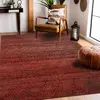 UNAMOURDETAPIS Tapis berbère motif ethnique, idéal pour un salon, rouge 160x230