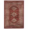 UNAMOURDETAPIS Tapis dorient motif ethnique, idéal pour une cuisine, rouge 120x170"