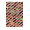IMPALO Tapis en jute 160x230 fait à la main multicolore COMU 160 x 230 cm