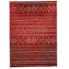 UNAMOURDETAPIS Tapis berbère 120x170 tissé motifs tribaux KIHE rouge 120 x 170 cm
