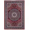 UNAMOURDETAPIS Tapis oriental motif ethnique, idéal pour une cuisine, rouge 160x230