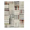 UNAMOURDETAPIS Tapis berbère 60x110 tissé motifs tribaux FESO beige 60 x 110 cm