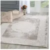 UNAMOURDETAPIS Tapis oriental 120x160 rectangle beige tissé motif ancestral balrod