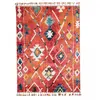 UNAMOURDETAPIS Tapis berbère motifs tribaux 160x230 bleu et jaune berbal b