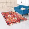 UNAMOURDETAPIS Tapis berbère motif ethnique, idéal pour un salon, multicolore 200x290