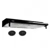 Hotte Casquette - BELDEKO - Greta 90 cm - Evacuation - 420 m3/h - Noir