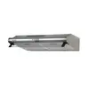 BELDEKO - hotte casquette / visière 60 cm inox 210 m3/h 2 filtres à charbon