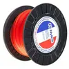 MATIJARDIN Fil nylon 4,5 mm x 98 m. Carré. Orange. Bobine. Fil débroussailleuse