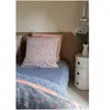 Louise Misha - Drap-housse Nicole en coton bio Bleu 70x140