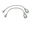 Brandt 32X1853 Jeu de câbles (x2) de porte lave vaisselle
