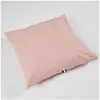 Atelier de Morphée Housse pour oreiller rose (Lot de 2) 60x60