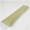 Atelier de Morphée Housse de traversin plat vert (Lot de 2) 140cm