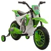 Moto cross électrique rapido verte