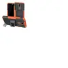 Htdmobiles Housse etui coque rigide anti choc pour Nokia 3.2 + film ecran - ORANGE -