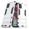 Htdmobiles Housse etui coque rigide anti choc pour Apple iPhone 11 + film ecran - ARGENT
