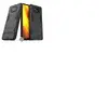Htdmobiles Housse etui coque rigide anti choc pour Xiaomi Poco X3 NFC + film ecran - NOIR -