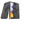 HTDMOBILES Coque rigide anti choc pour Samsung Galaxy A22 5G + film ecran - NOIR
