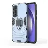 Htdmobiles Samsung Galaxy A55 5G - Coque rigide anti-choc - Bleu foncé