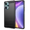 Coque pour Xiaomi Poco F5 5G / Redmi Note 12 Turbo - housse etui silicone gel carbone + film ecran - NOIR