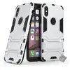 Htdmobiles Housse etui coque rigide anti choc pour Apple iPhone X + film ecran - ARGENT
