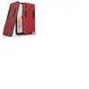 Htdmobiles Housse etui coque rigide anti choc pour Huawei Honor Play avec verre trempe - ROUGE