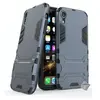 Htdmobiles Housse etui coque rigide anti choc pour Apple iPhone XR + verre trempe - BLEU FO