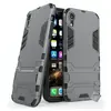 Htdmobiles Housse etui coque rigide anti choc pour Apple iPhone XR + film ecran - GRIS