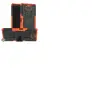 Htdmobiles Housse etui coque rigide anti choc pour Sony Xperia 10 Plus + verre trempe - ORANGE -