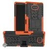 Htdmobiles Coque rigide anti choc pour Sony Xperia 10 Plus + film ecran - ORANGE