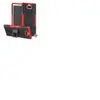 Htdmobiles Housse etui coque rigide anti choc pour Sony Xperia 10 + verre trempe - ROUGE -