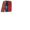 Htdmobiles Housse etui coque rigide anti choc pour Huawei Y7 (2019) + verre trempe - ROUGE -