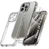 Little Boutik Coque Pour iPhone 15 Pro Max Silicone Transparente Angles Renforces + 2 Verres Trempes