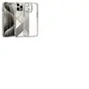 LITTLE BOUTIK Coque Pour iPhone 15 Pro Silicone Transparente + 2 Verres Trempes