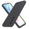 Coque Pour Samsung Galaxy A05S 4G Silicone Noir + 2 Verres Trempes