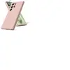 Little Boutik Coque Pour Samsung Galaxy S24 Ultra Silicone Rose + 2 Verres Trempes