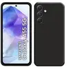 Coque Pour Samsung Galaxy A55 5G Silicone Noir Little Boutik©