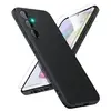 LITTLE BOUTIK Coque Pour Samsung Galaxy A35 5G Silicone Noir + Verre Trempe