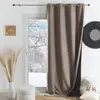 HomeMaison.com Rideau thermique phonique et semi occultant konfor flanelle/polyester