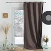 HomeMaison.com Rideau thermique phonique et semi occultant konfor flanelle/polyester