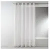 HomeMaison.com Voilage en étamine tissée grande largeur (200x260 cm - Blanc)