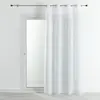 HomeMaison.com Voilage - HOME MAISON - Uni - illets - Blanc - 140 x 240 cm