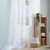 Voilage - LOVELY CASA - 140x260 cm - Blanc -  illets - Ethno bohème