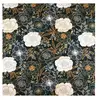 GENERIQUE Tissu coton fleurs zinnia vendu au mètre(...) - Vert