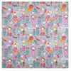 GENERIQUE Tissu coton enfant suzette vendu au mètre(...) - Marron
