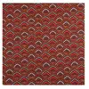 GENERIQUE Tissu coton menara vendu au mètre(...) - Rouge