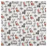 GENERIQUE Tissu patchwork baroque vendu au mètre(...) - Blanc