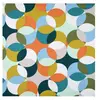 Non communiqué Tissu coton enduit cercles vendu au mètre(...) - Multicolore