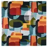 GENERIQUE Tissu coton enduit moderne vendu au mètre(...) - Multicolore