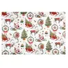 GENERIQUE Tissu coton Noël étrennes vendu au mètre(...) - etrenne multicolore
